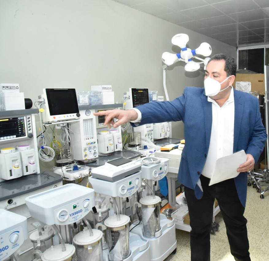Entrega de equipos hospital Antonio Musa